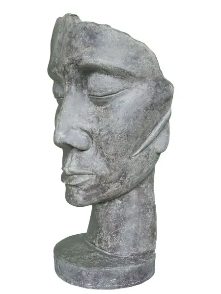 Product image of the product “Mask Human 01 (inclined to the right) original by the artist - 150m height ”
